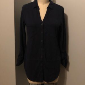 Sonoma navy blue top